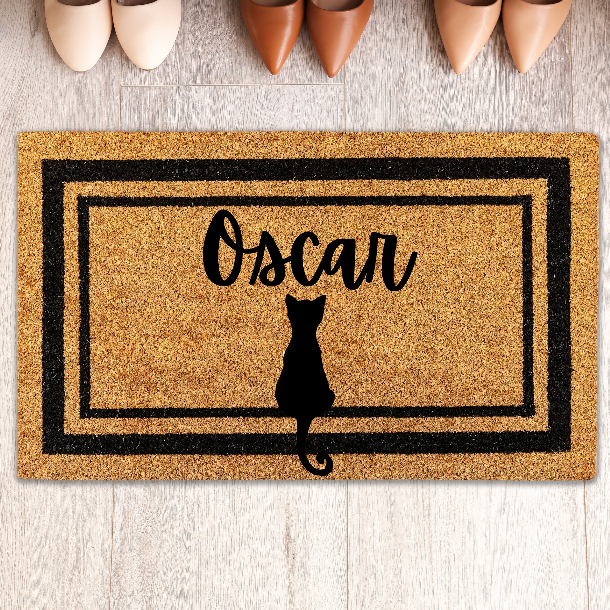 Personalized cat mat hotsell