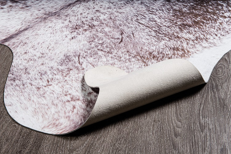 Machine Washable Cow Hide 3D printed faux cowhide CRUELTY FREE