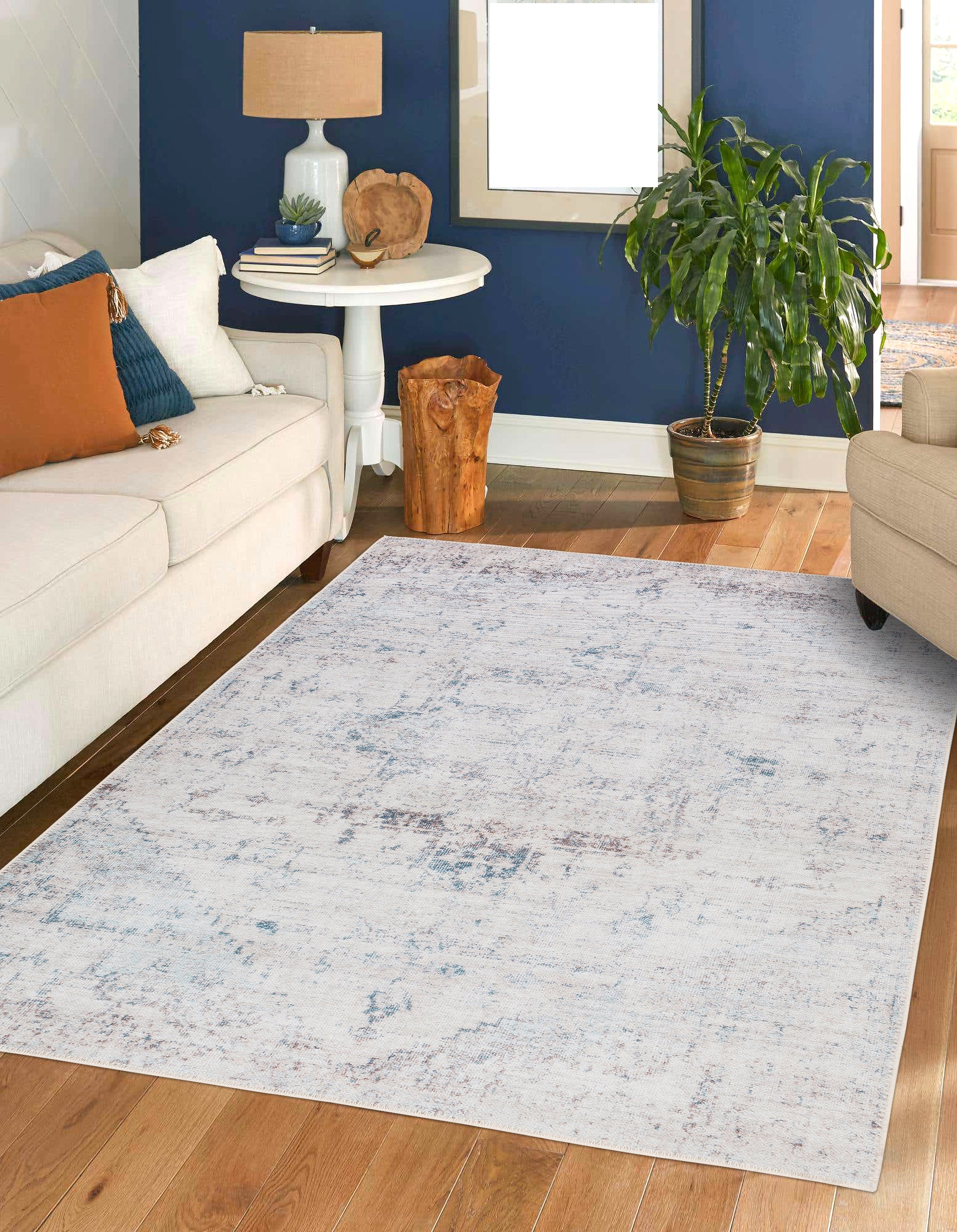 Buy Traditional Blue Indoor Rug for Your Home Decor | EasyRugs