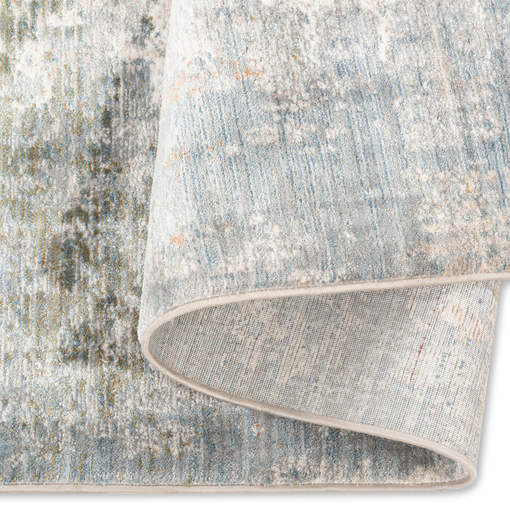 Easy Rugs Premium Ultra Soft Indoor Grey Ivory Multi Area Rug