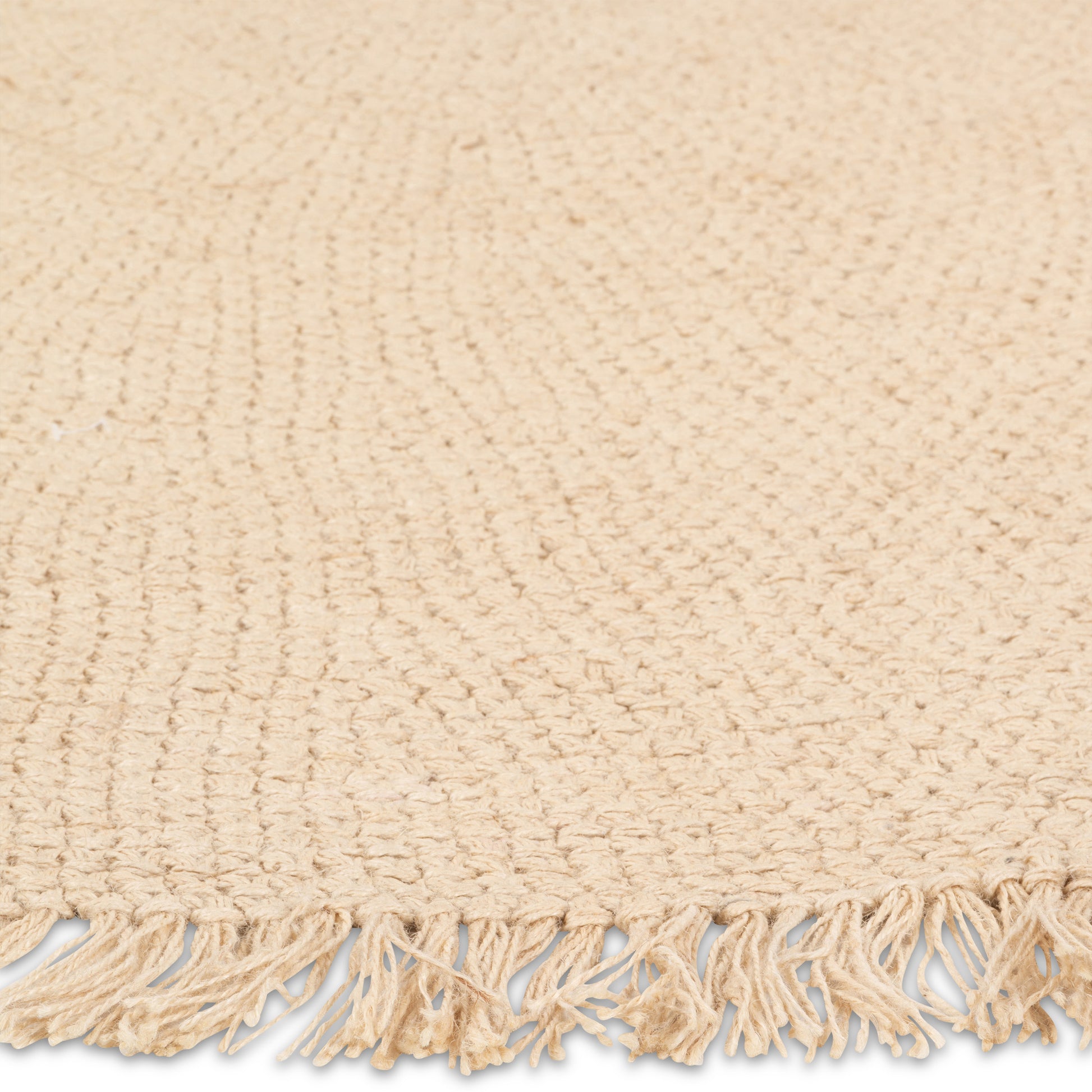 Easy Rugs Elora 100% Jute Braided Round Rug