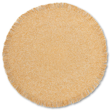 Easy Rugs Sisal 100% Hand Braided Round Jute Rug with Tassels