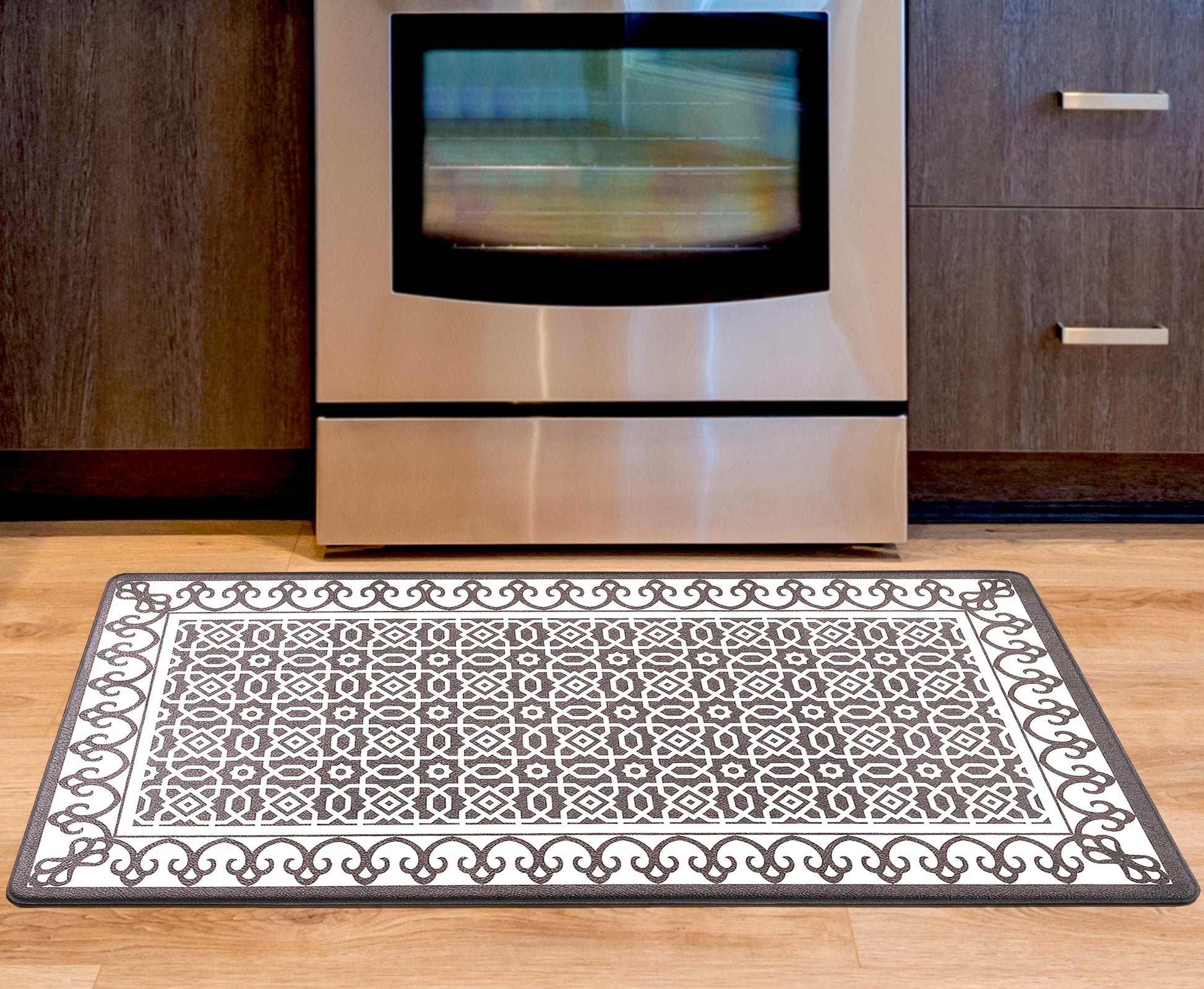 Eva Anti-Fatigue Waterproof Aztec Comfort Kitchen Mat