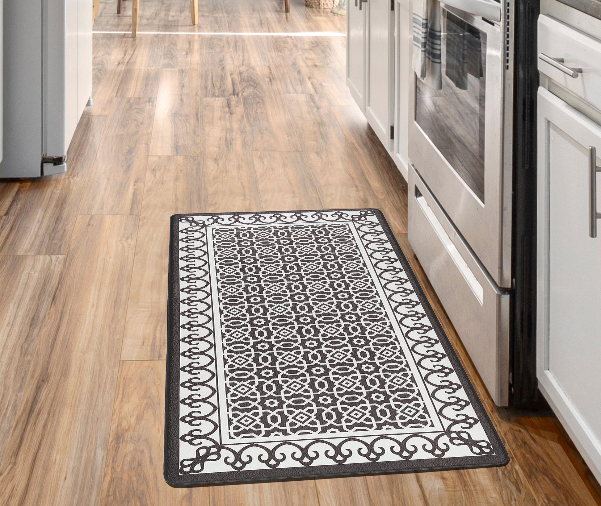 Eva Anti-Fatigue Waterproof Aztec Comfort Kitchen Mat