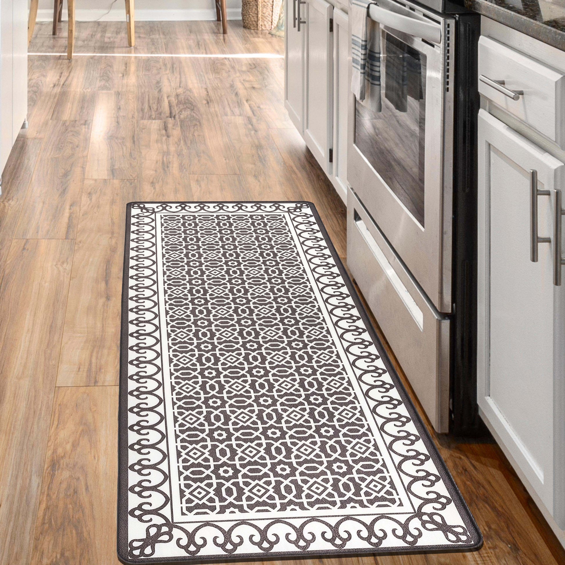 Eva Anti-Fatigue Waterproof Aztec Comfort Kitchen Mat