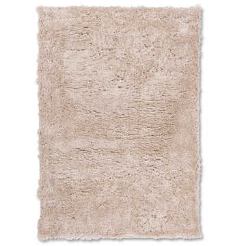 Ozara Premium Plush Shag Beige Indoor Area Rug