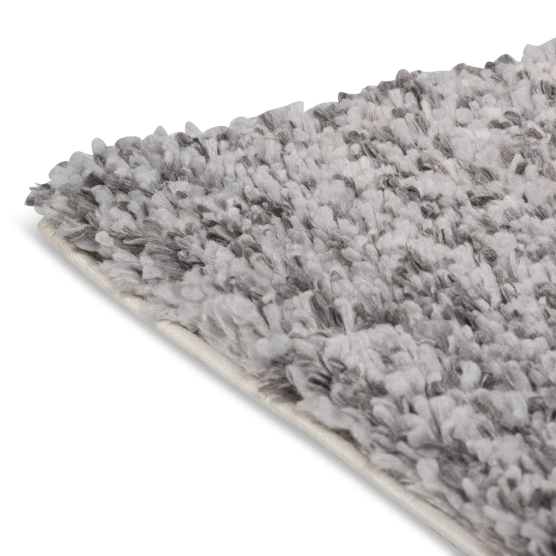 Easy Rugs Premium Shag Indoor Beige Grey Area Rug