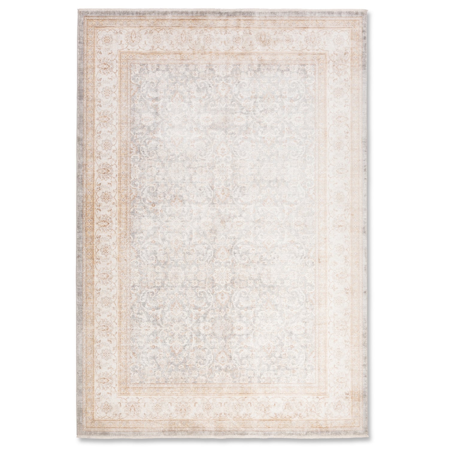 Easy Rugs Premium Ultra Soft Indoor Beige Grey Multi Area Rug