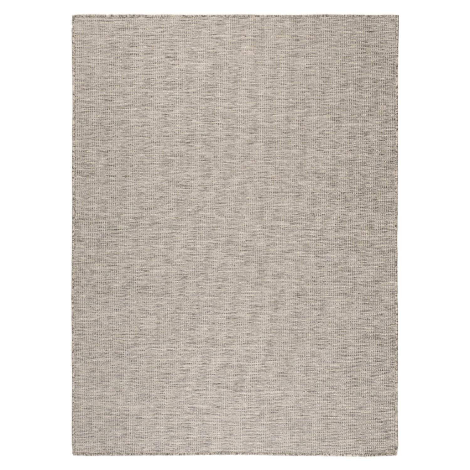 Quick Dry Solid Grey Indoor/Outdoor Rug