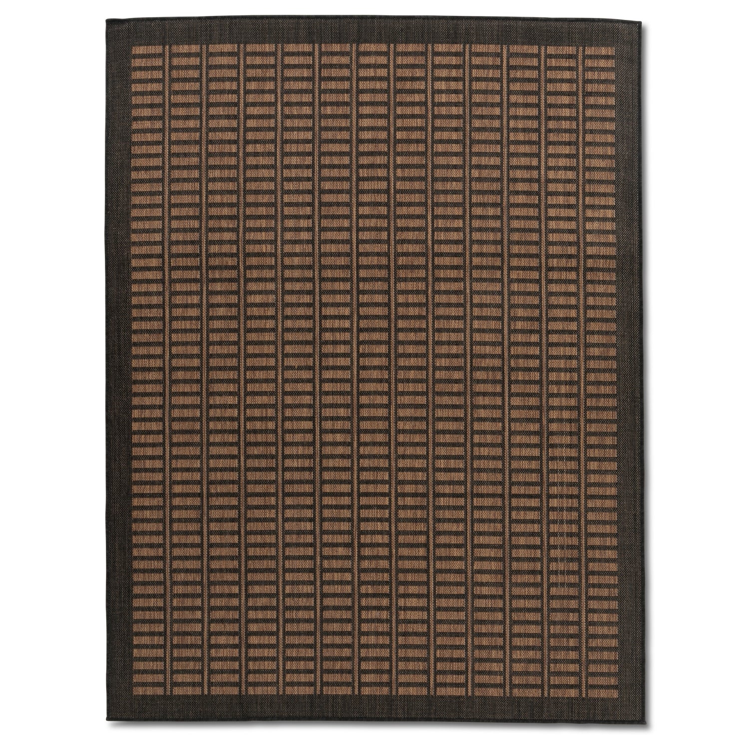 Easy Rugs Havana Modern Gold Black Geometric Patio Outdoor Rug