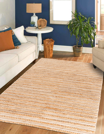 Easy Rugs Premium Hand Woven Jute Indoor Area Rug